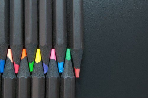 Coloriages crayons de couleur