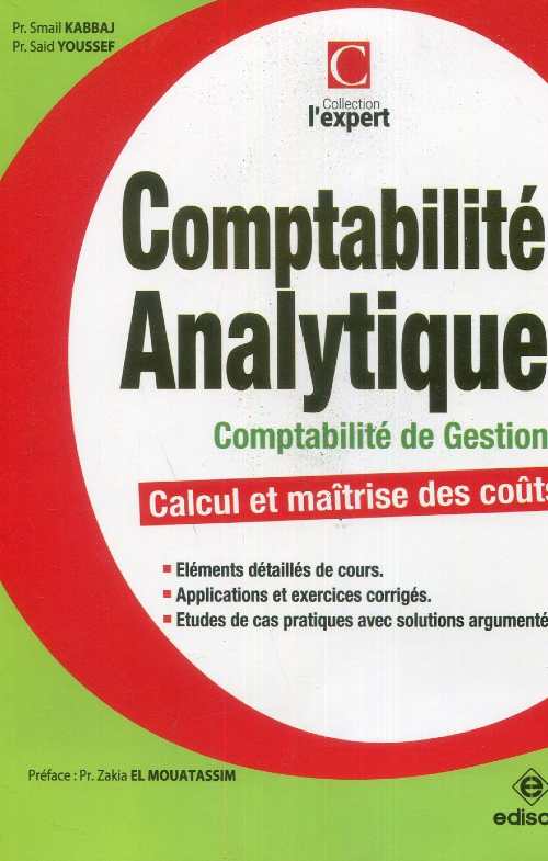 Comptabilité Analytique comptabilité de Gestion - 4e édition 2019