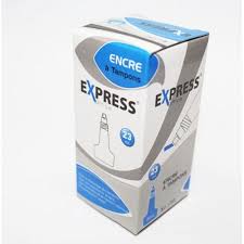 Encre a Tampon Bleu