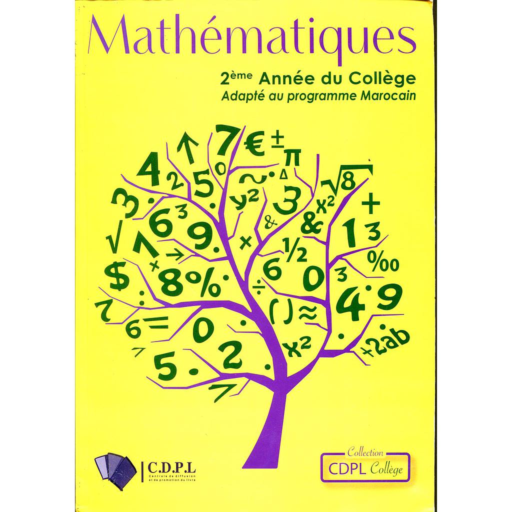 Mathématiques 2ème année du collège Fichier de l'élève adapté au programme Marocain
