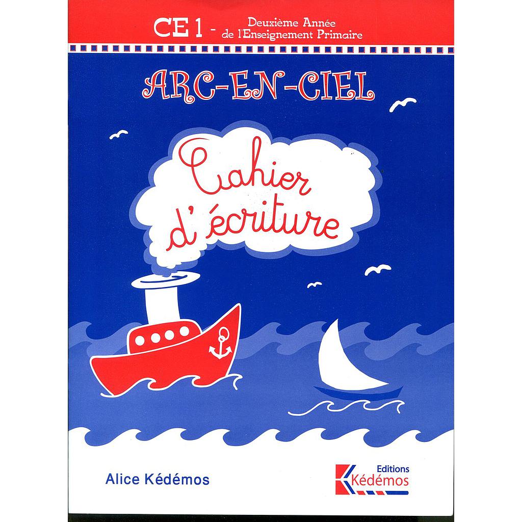 Arc-en-ciel CE1 cahier d'écriture