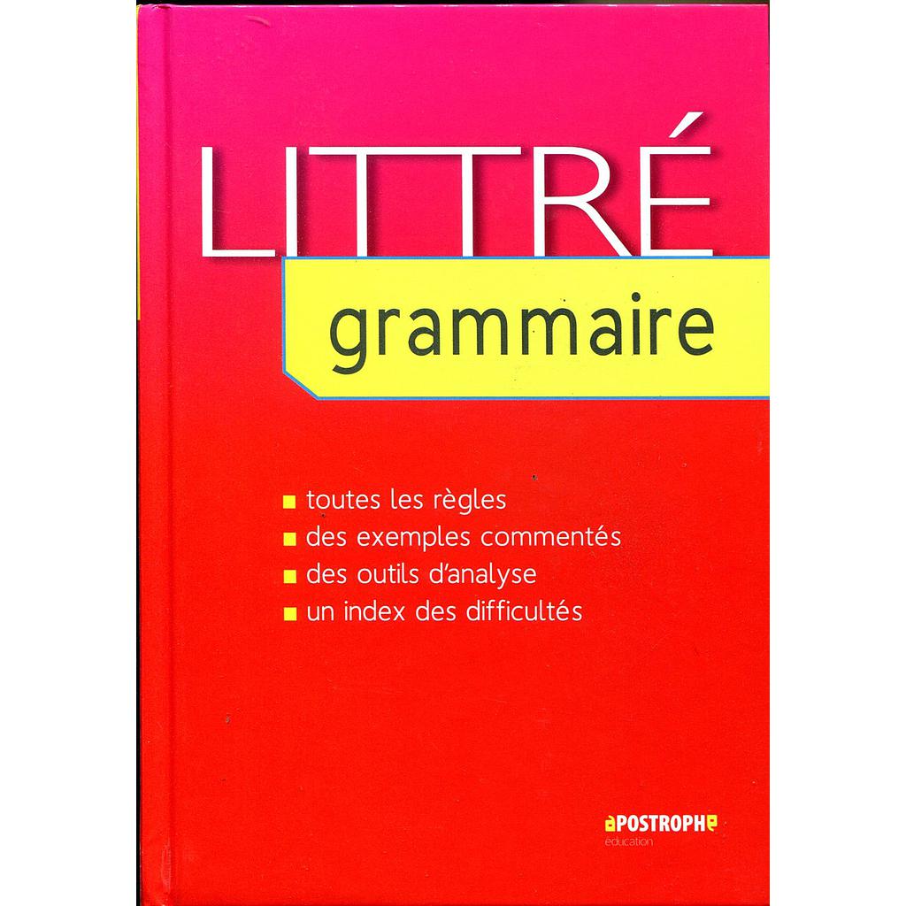 Littré Grammaire