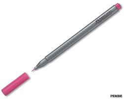 Feutres Faber Castell Fin Pen Rose 0.4