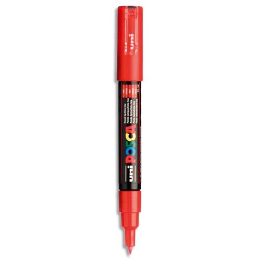 Marqueur Posca Pointe Extra fine Rouge