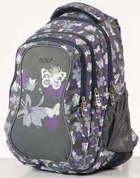 Sac à Dos away gris/violet 188-09