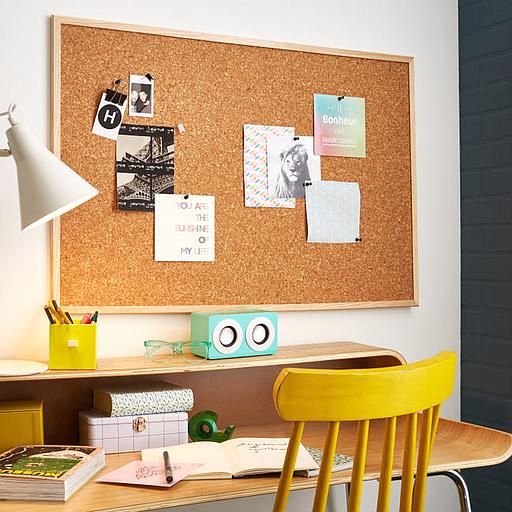 Tableau d'affichage en liège - 60*90