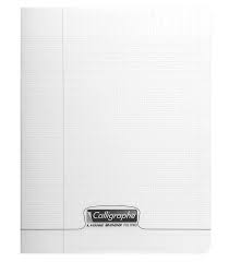 Cahier simple Calligraphe  - 21*29.7 - Piqué - 96p - 90g - Séyès