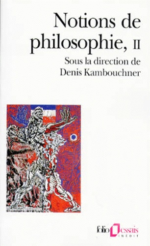 NOTIONS DE PHILOSOPHIE.  - Tome 2