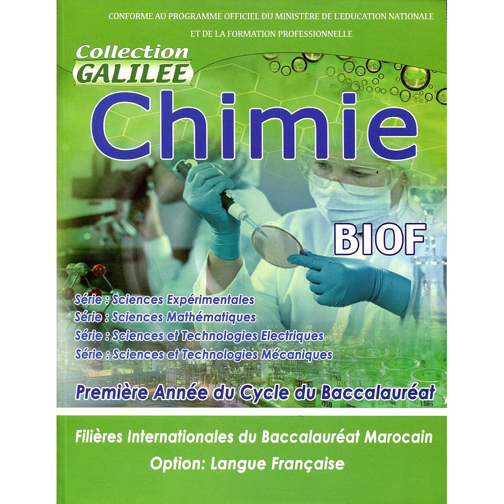 Chimie 1er BAC BIOF collection Galilée