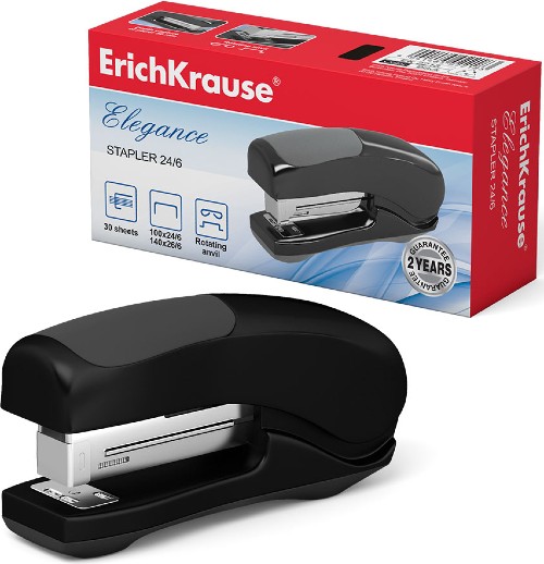 Agrafeuse Métal EricheKrause Elegance 24/6 Noir