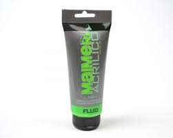 Peinture Acrylique Vert Fluo - 200 ml