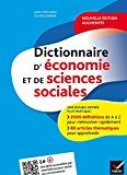 Dictionnaire d'économie et de sciences sociales - NE 2016