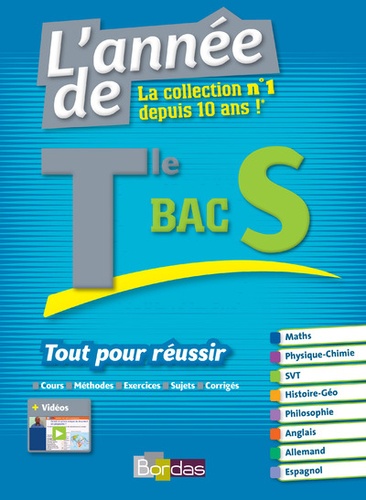 L'année de Tle Bac S