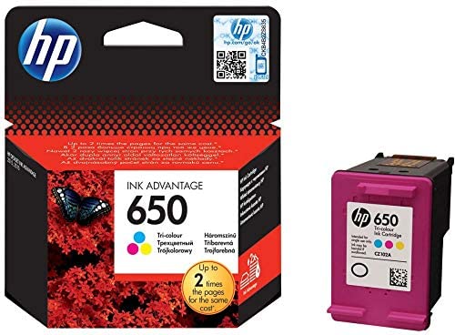 Cartouche pour imprimante HP - 650 - couleur