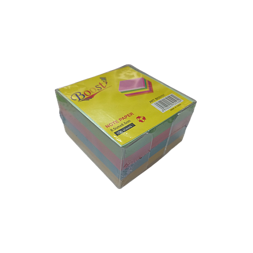 Bloc Cube Multicolore - 500 Feuilles