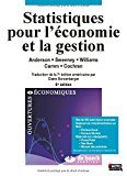 Statistiques pour l'économie et la gestion 2015