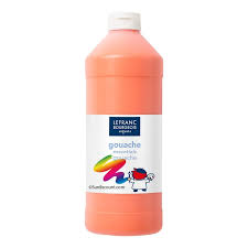 Peinture Gouache Lefranc & Bourgeois  - Orange - 1L