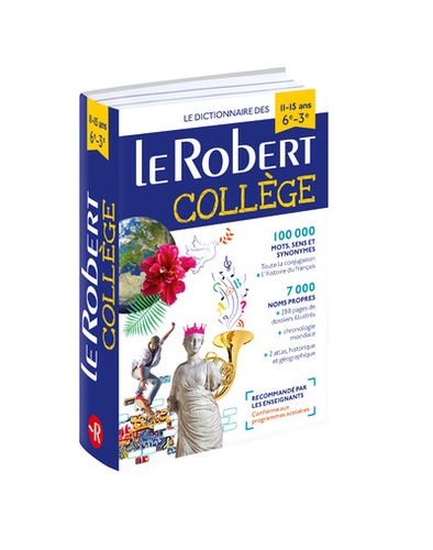 Dictionnaire Le Robert Collège ( 11-15 ans )