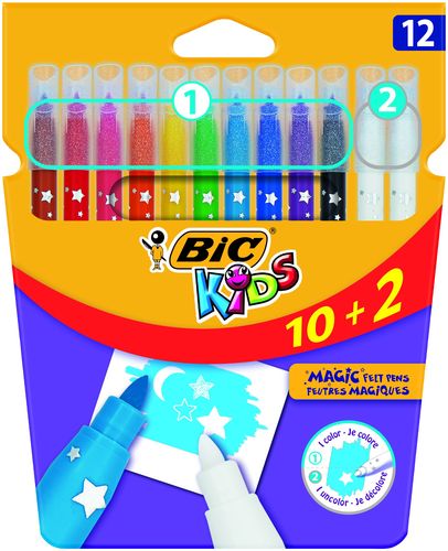 Feutre Magic Bic 10+2