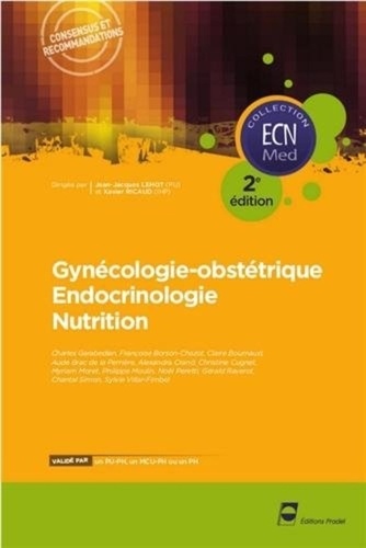 Gynécologie-obstétrique Endocrinologie nutrition