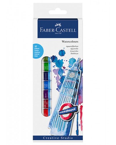 Peinture de 12 couleurs  Aquarelle