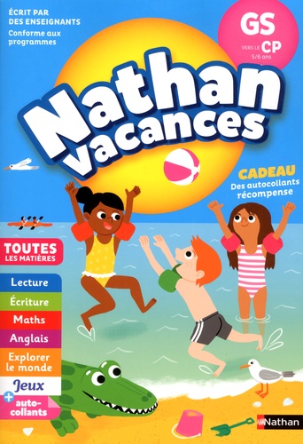 Nathan Vacances De la GS vers le CP 5/6 ans