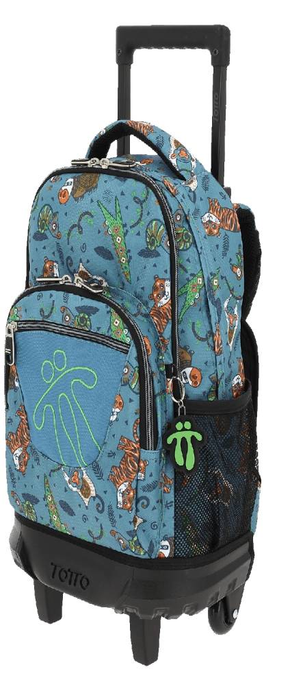 Cartable à roulette 4 compartiments