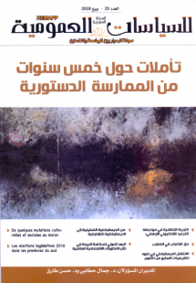 المجلة المغربية السياسات العمومية عدد 25