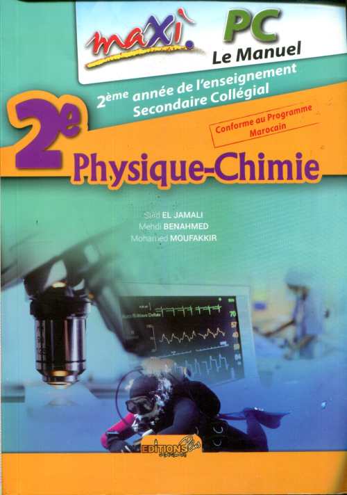 Maxi Physique-Chimie  2 AC Manuel