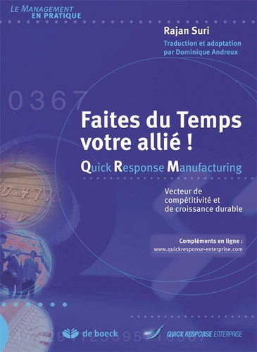 Faites du temps votre allié ! Quick Response Manufacturing  - Vecteur de compétitivité et de croissance durable