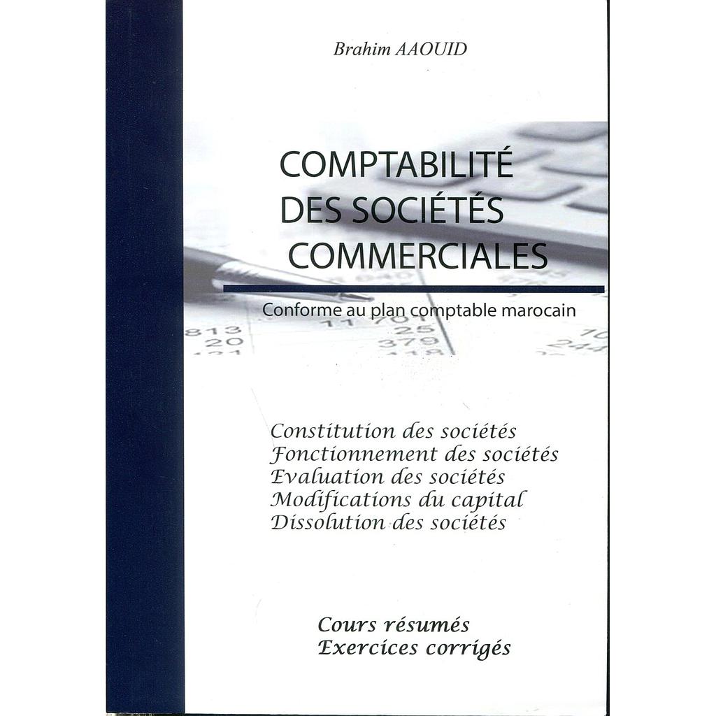 Comptabilité des sociétés commerciales