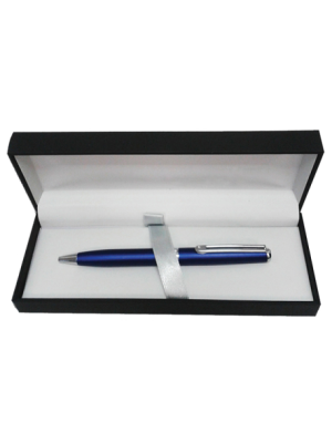 Stylo à Bille Wall Street Titanium Bleu Brillant