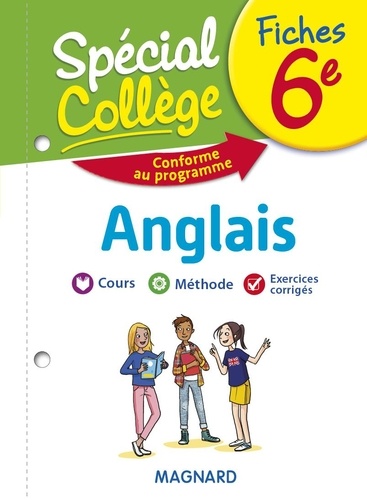 Spécial Collège Fiches - Anglais 6e