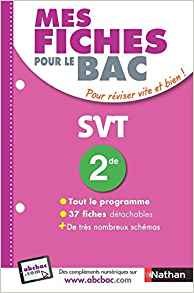 Mes fiches pour le BAC SVT 2de