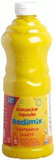 Peinture Gouache Color &amp; Co 1L Jaune