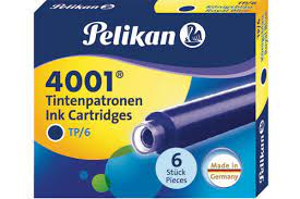 Cartouche d'encre Bleu Petite Etui de 6