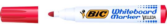 Marqueur Effaçable à sec Bic Velleda pour Tableaux Blanc