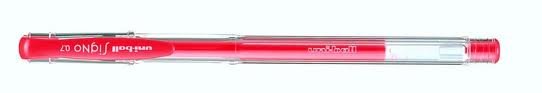 Stylo roller Signo  - Encre gel - 0,7mm - Rouge - Unité