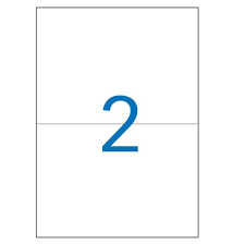 Etiquette A4 /2