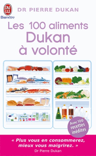 Les 100 aliments Dukan à volonté