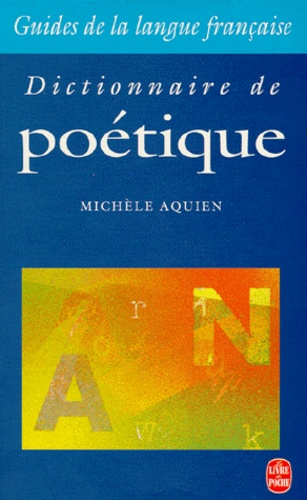 Dictionnaire de poétiqu