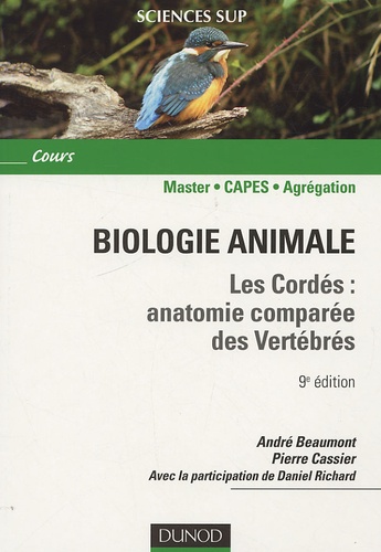 Biologie animale  - Les cordés : anatomie comparée des vertébrés