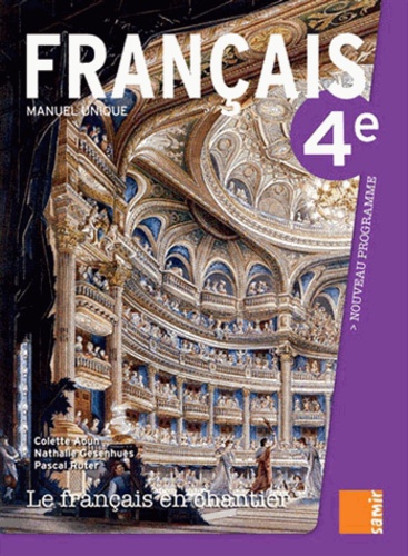 Le français en chantier 4e  - Le livre