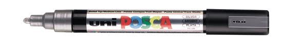 Marqueur Posca Argent Pointe Conique Moyenne