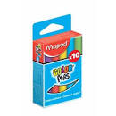Craie Color'peps Couleur Paquet de 10