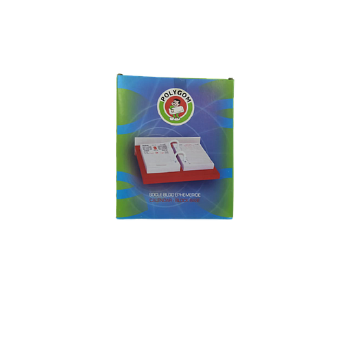 Socle Bloc Ephéméride Polygom  Plastique