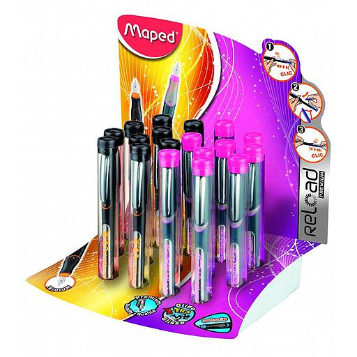 Stylo-plume Maped Reload  - à cartouche