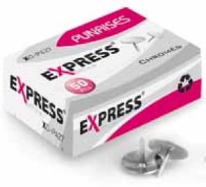 Punaises Express Chromés