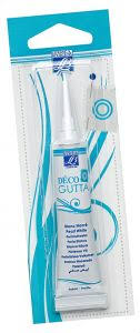 Peinture pour tissus - Blanc-nacre- 20ml