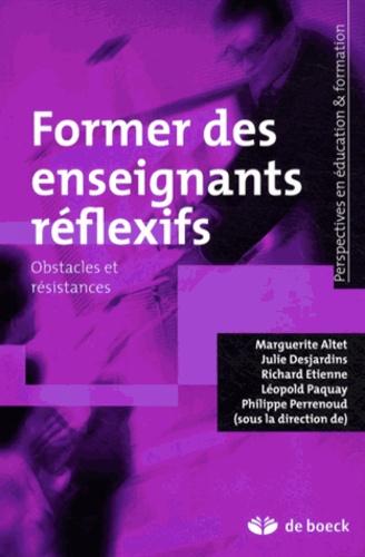 Former des enseignants réflexifs  - Obstacles et résistances